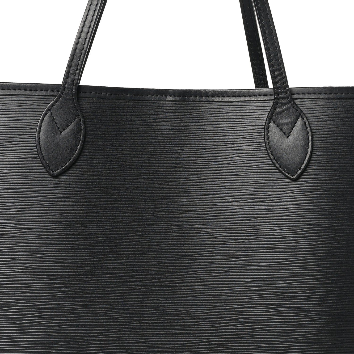 Louis Vuitton Epi Neverfull MM Black 8 of 10