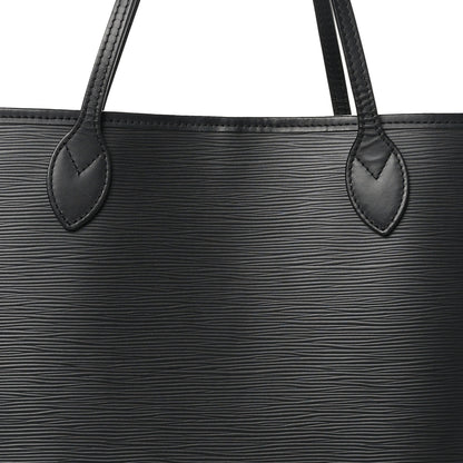 Louis Vuitton Epi Neverfull MM Black 8 of 10