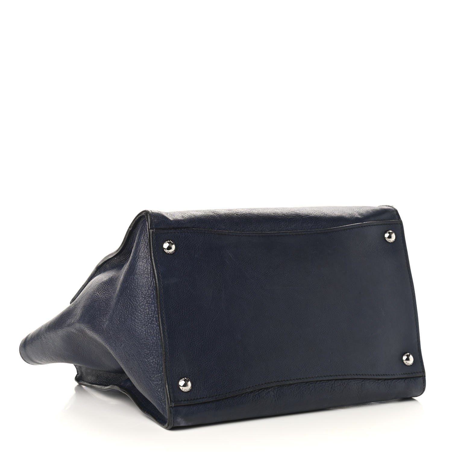 Prada Glace Calf Twin Pocket Tote Baltico 4 of 12