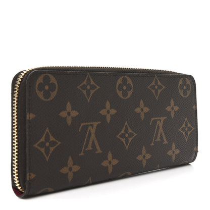 Louis Vuitton Monogram Clemence Wallet Fuchsia 3 of 7