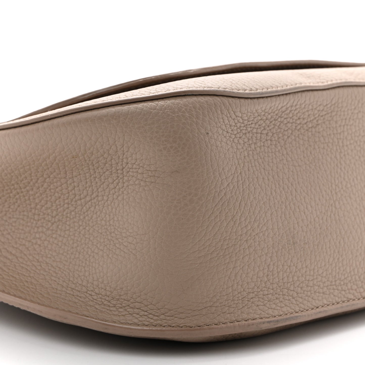 Grained Calfskin Hunting Bag II Stone