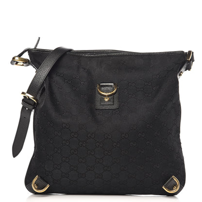 Gucci Monogram Abbey Messenger Bag Black 1 of 11