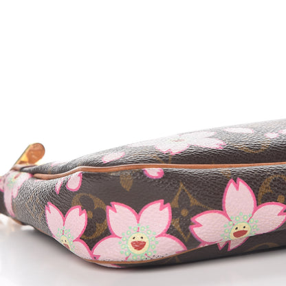 Louis Vuitton Monogram Cherry Blossom Pochette Accessories Brown 11 of 13