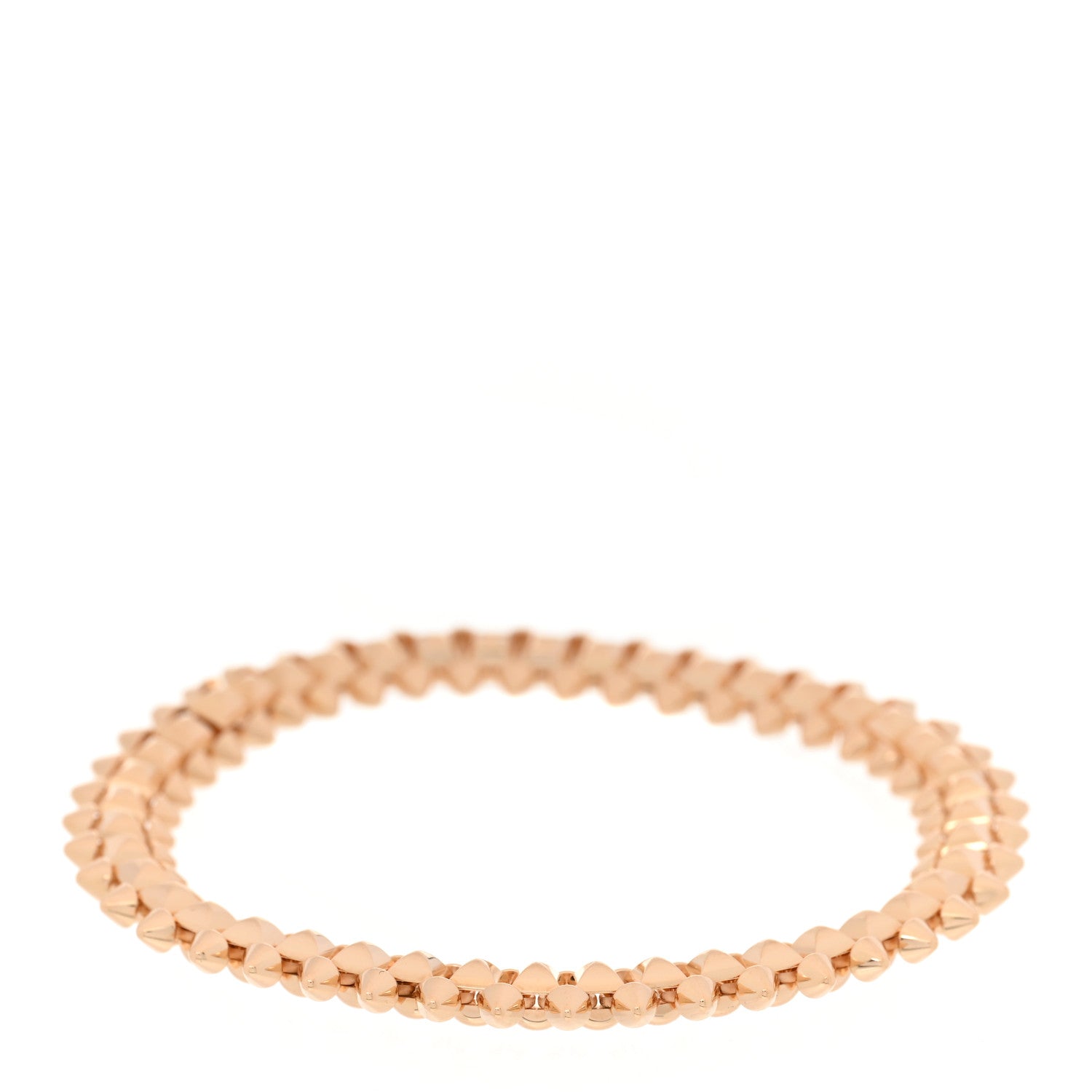 Cartier 18K Pink Gold MM Clash De Cartier Flexible Bracelet 16 1 of 5