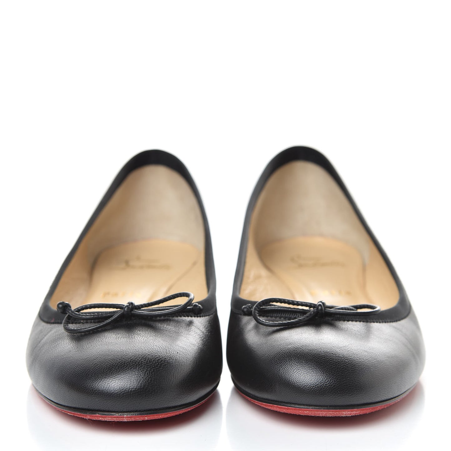Shiny Nappa La Massine Flats 38 Black