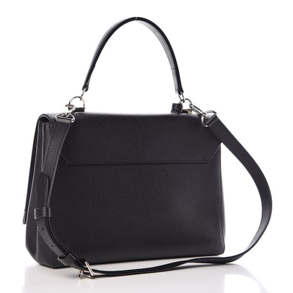 Louis Vuitton Soft Calfskin Lockme II Top Handle Black 3 of 9