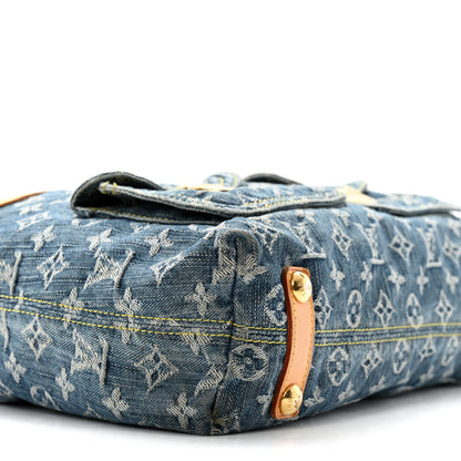 Louis Vuitton Denim Baggy GM Blue 8 of 13