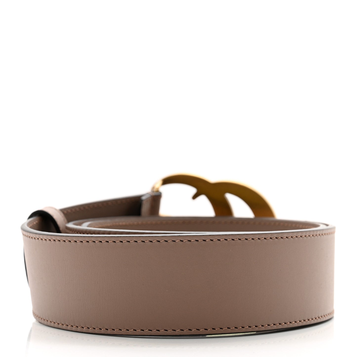 Calfskin Double G 40mm Belt 75/30 Porcelain Rose