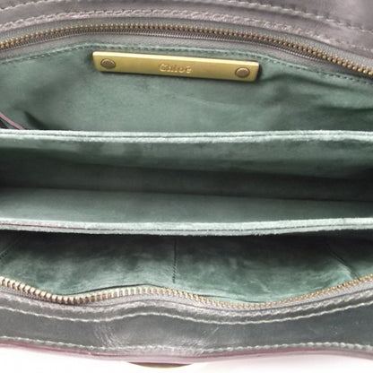 Chloe Leather Handbag Dark Green 9 of 9