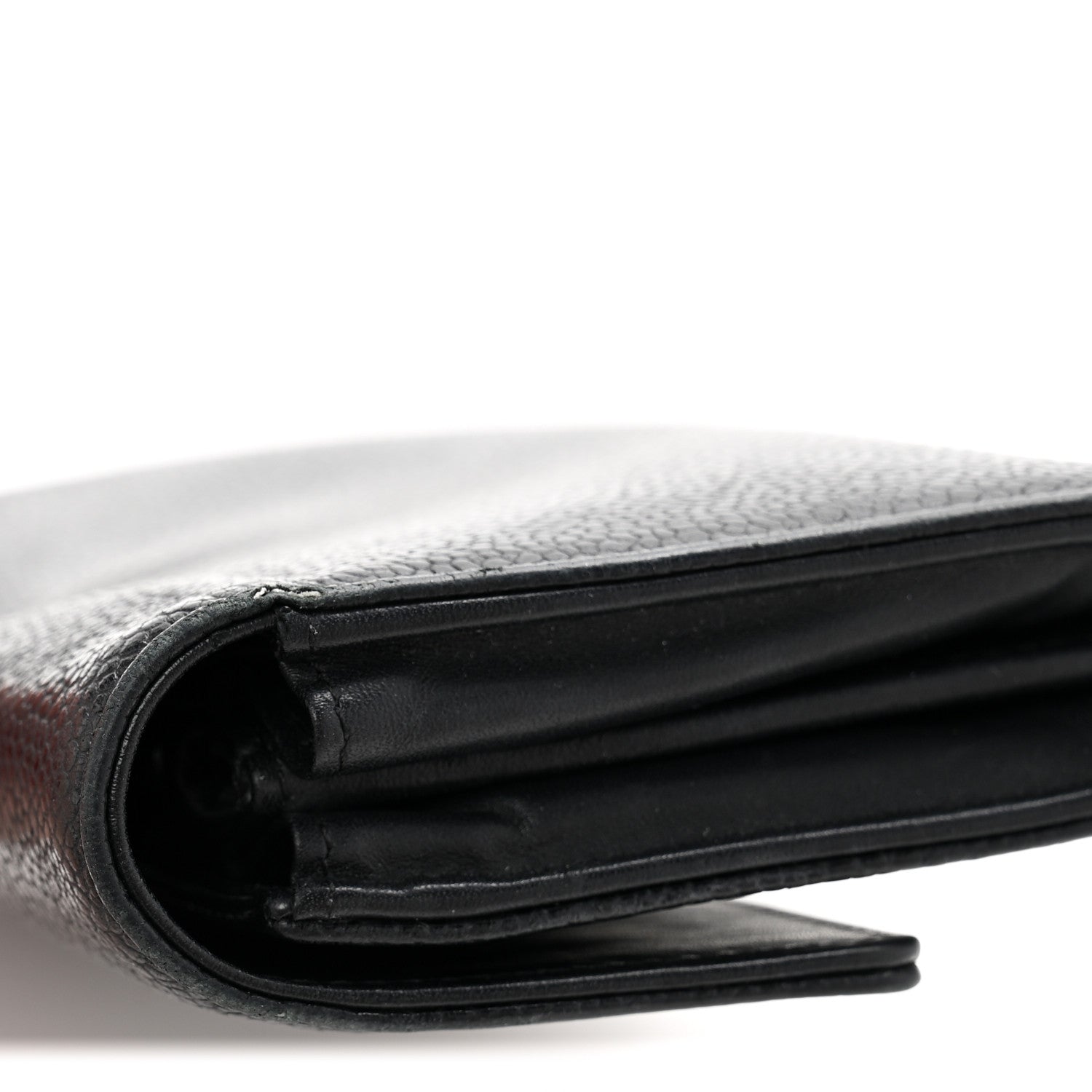 Chanel Caviar Timeless CC Large Gusset Flap Wallet Black 12 of 13