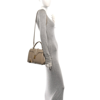 Celine Satinated Calfskin Small 16 Top Handle Bag Nude 2 of 12