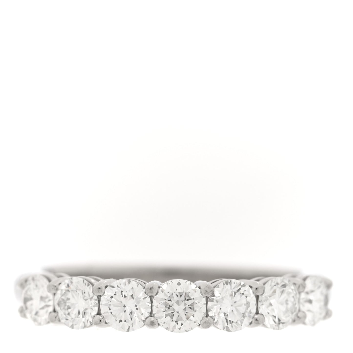 Platinum Diamond .91ctw 3.5mm Embrace Band Ring 53 6.5