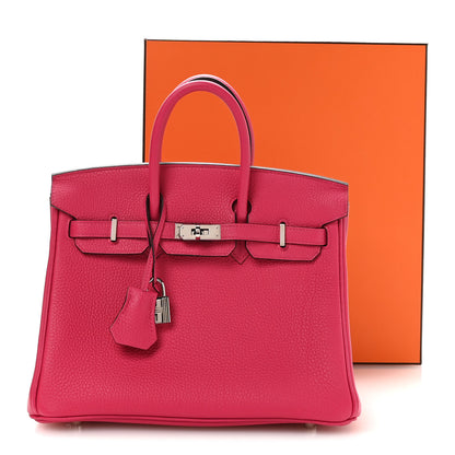 Hermes Togo Birkin 25 Rose Mexico 10 of 10