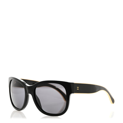 Chanel Polarized CC Sunglasses 5270 Black 1 of 8