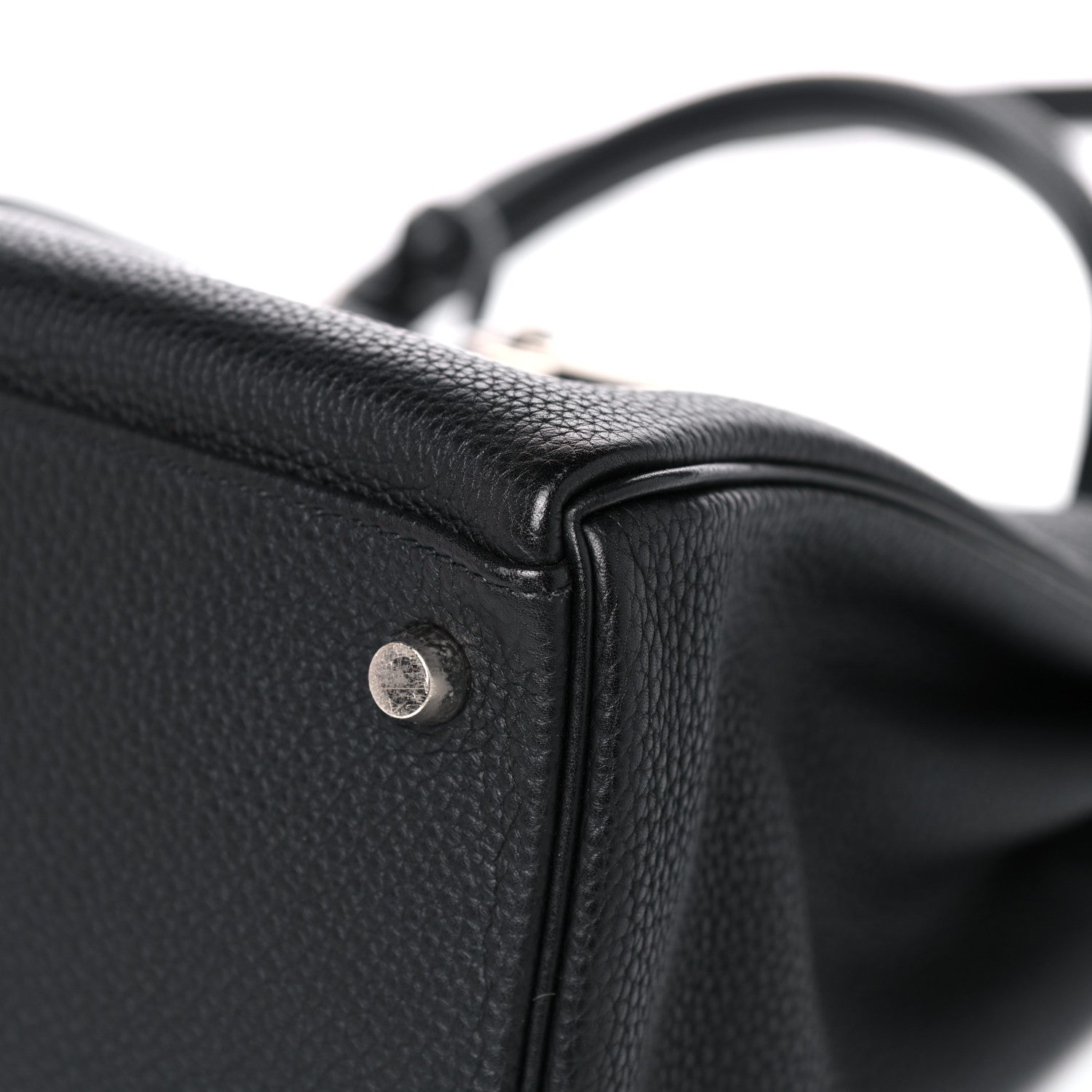 Hermes Togo Kelly Retourne 32 Black 9 of 15