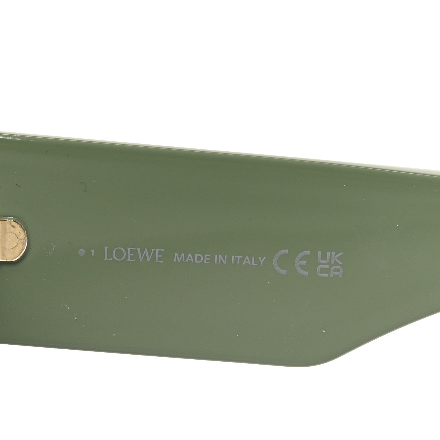 Loewe Acetate Paula's Ibiza Oversized Aviator Sunglasses LW40170U Gray Green 5 of 7