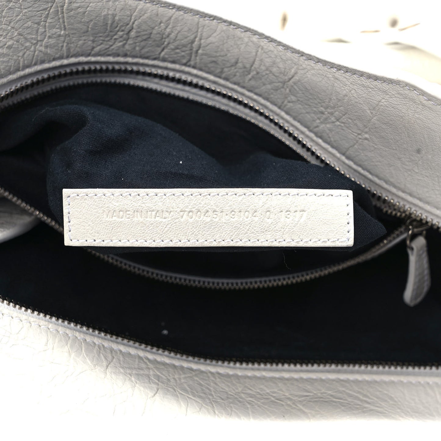 Agneau Arena Neo Cagole City Handbag Optic White