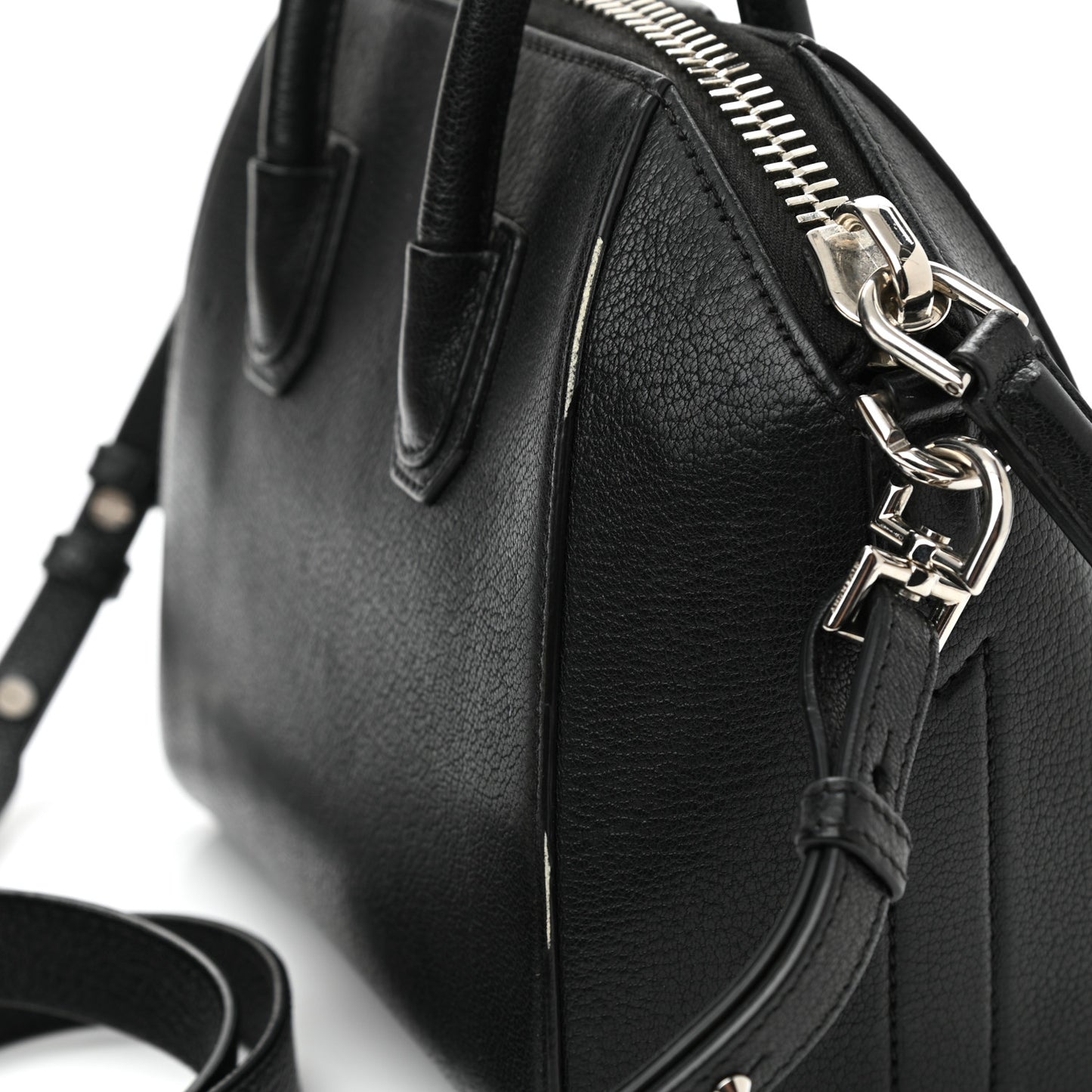 Sugar Goatskin Mini Antigona Black