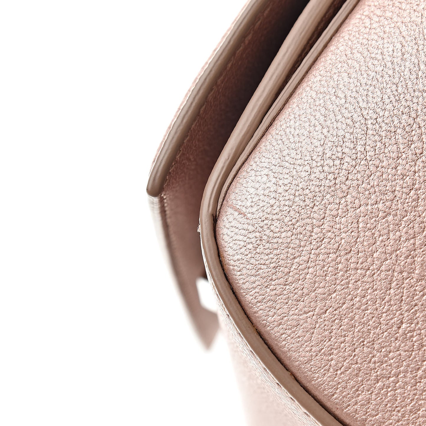 Metallic Calfskin Mini Pandora Box Chain Crossbody Bag