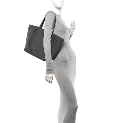 Celine Soft Grained Calfskin Small Belt Cabas Phantom Grey 2 of 11
