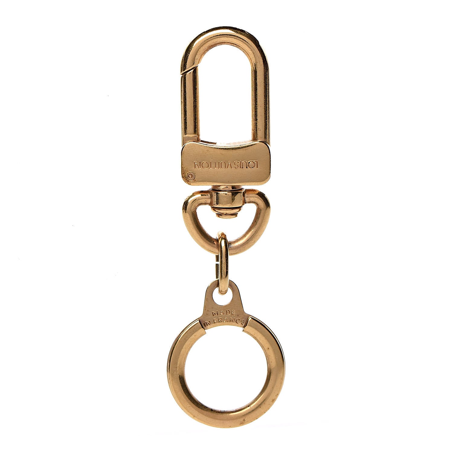 Louis Vuitton Pochette Extender Key Ring Gold 1 of 3