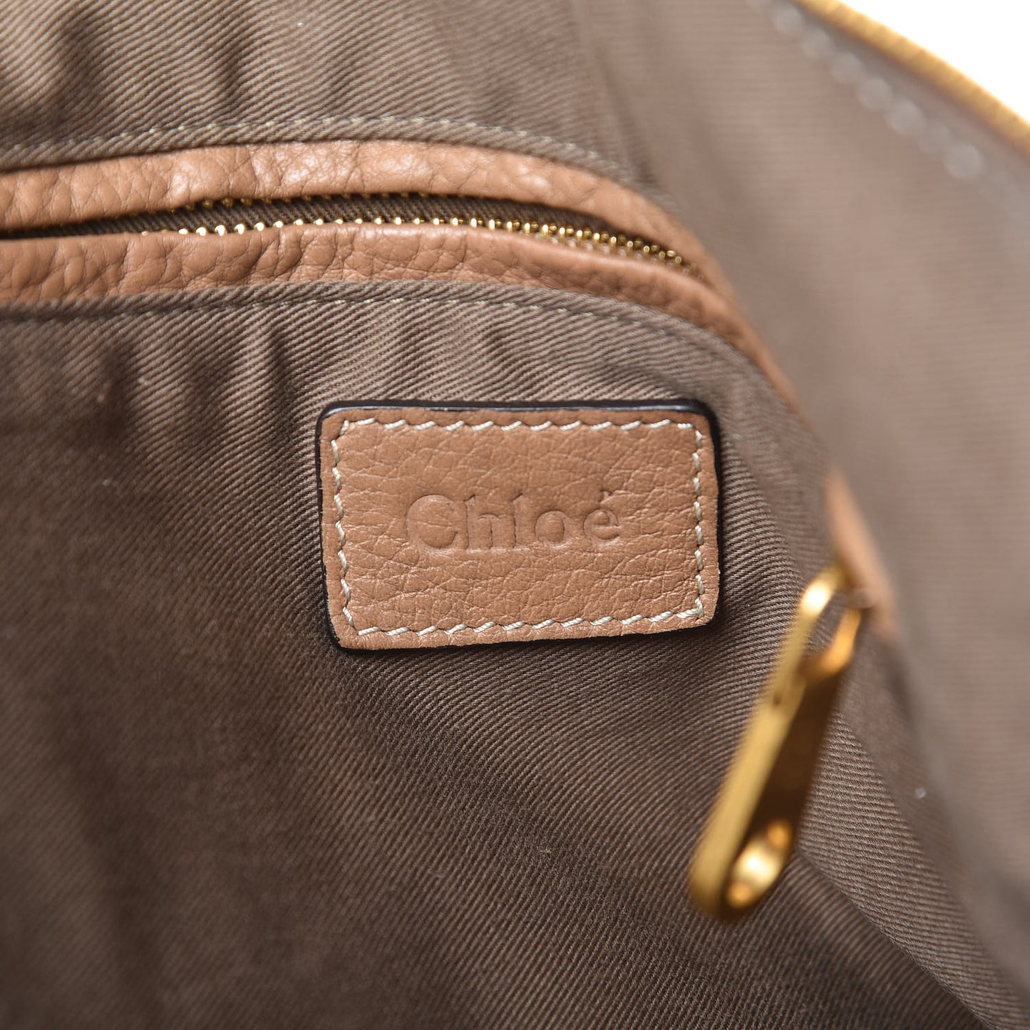 Calfskin Large Marcie Satchel Nut