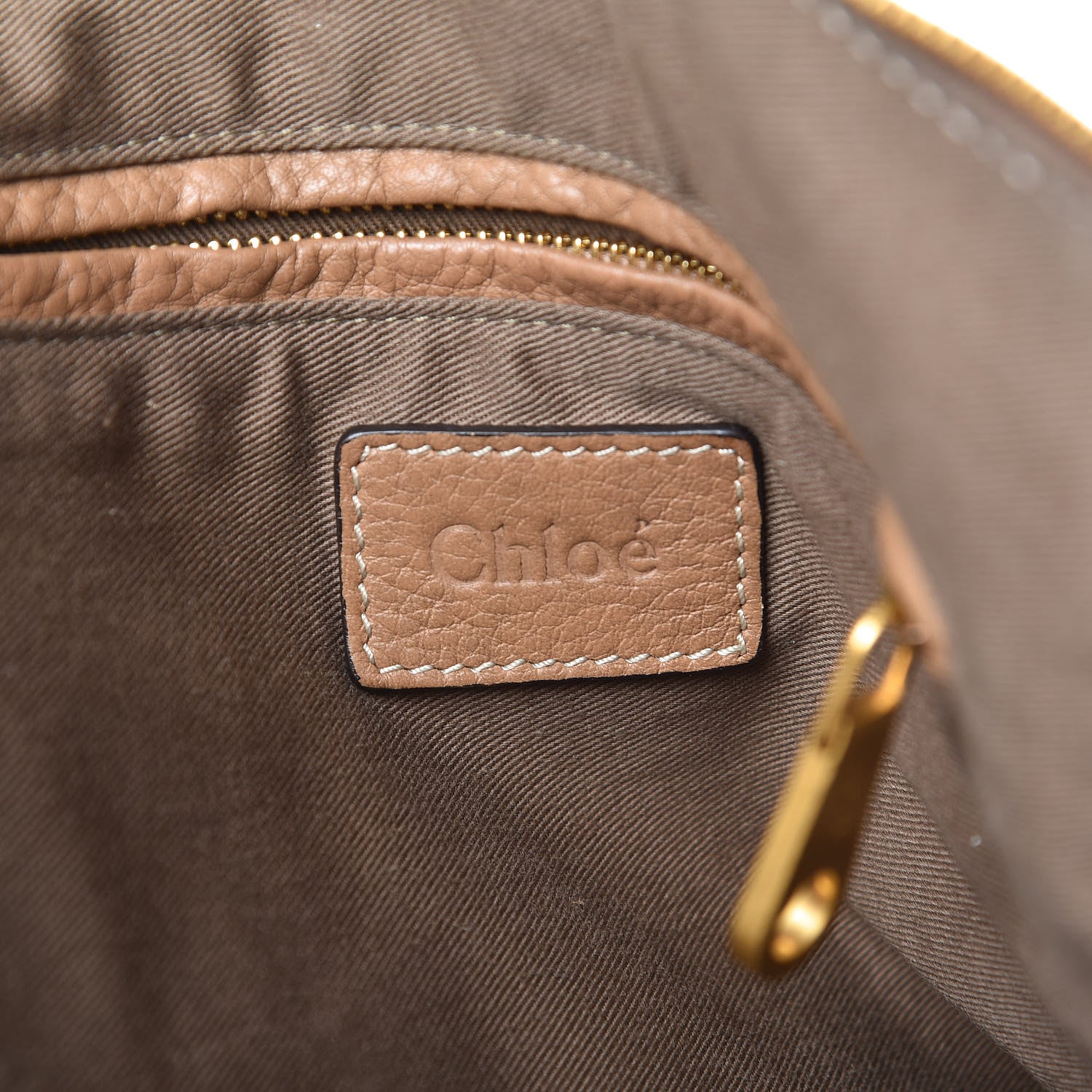 Chloe Calfskin Large Marcie Satchel Nut 6 of 10
