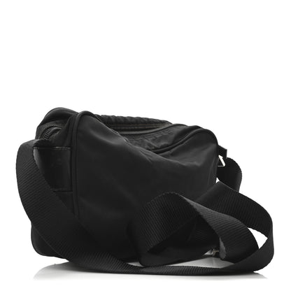 Prada Tessuto Nylon Triangle Shoulder Bag Black 3 of 13