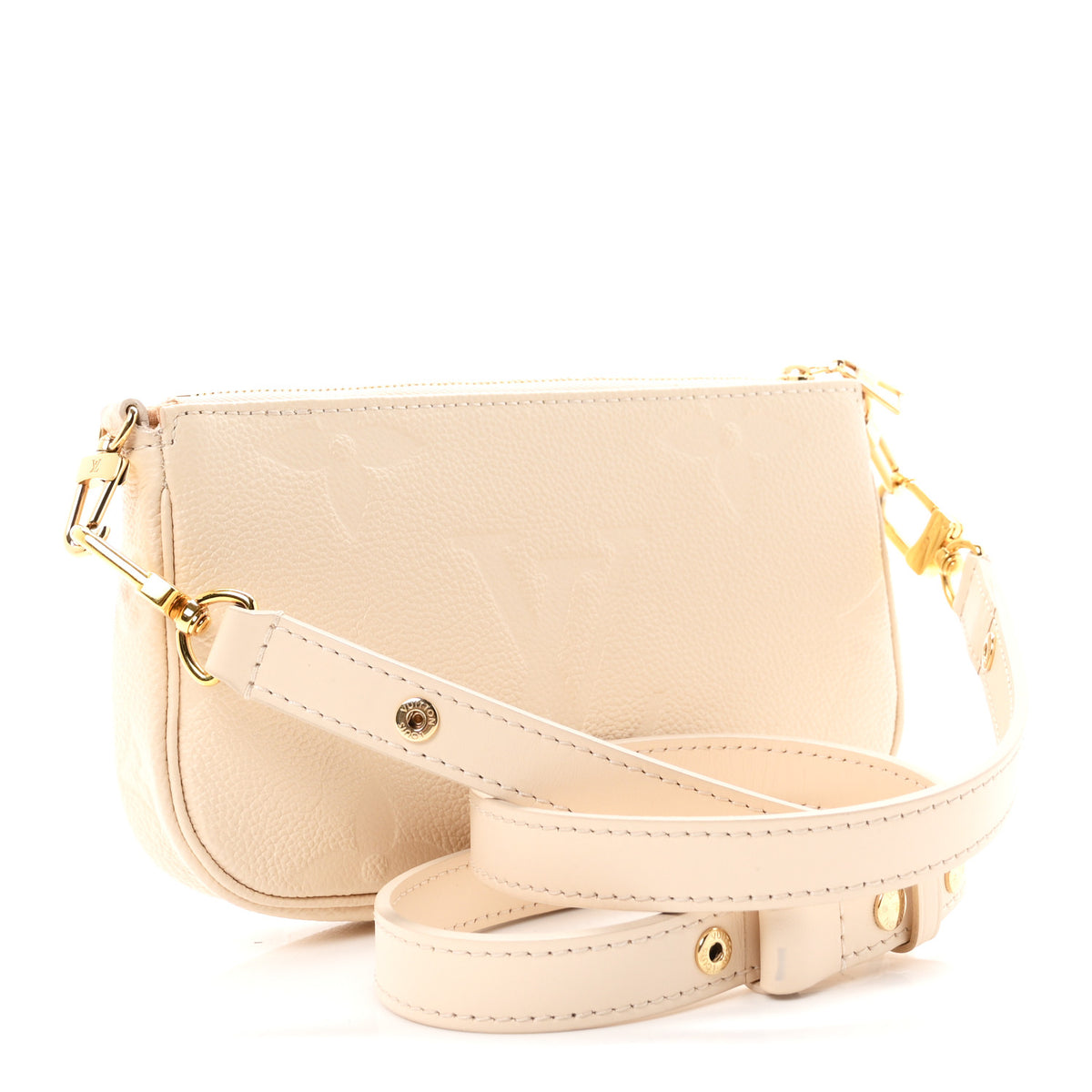 Empreinte Monogram Giant Multi Pochette Accessories Small Pochette Cream