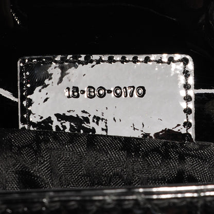 Christian Dior Patent Cannage Large Lady Dior Black 7 of 7