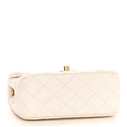 Chanel Lambskin Quilted Mini Pearl Crush Flap White 4 of 11