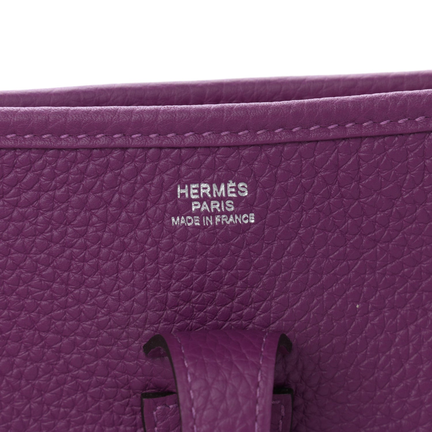 Hermes Taurillon Clemence Evelyne III PM Anemone 6 of 11
