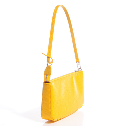Louis Vuitton Epi Pochette Accessories NM Citron 3 of 7
