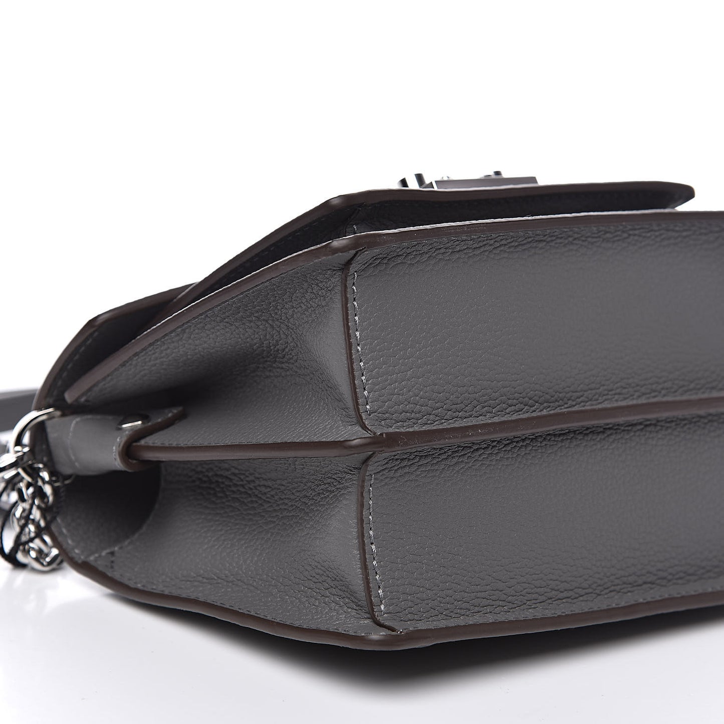 Park Avenue Calfskin Mini Patricia Crossbody Bag Charcoal