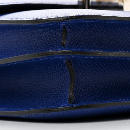 Hermes Epsom Constance 18 Bleu Electrique 10 of 14