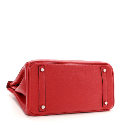 Hermes Togo Birkin 30 Rouge Vif 4 of 20