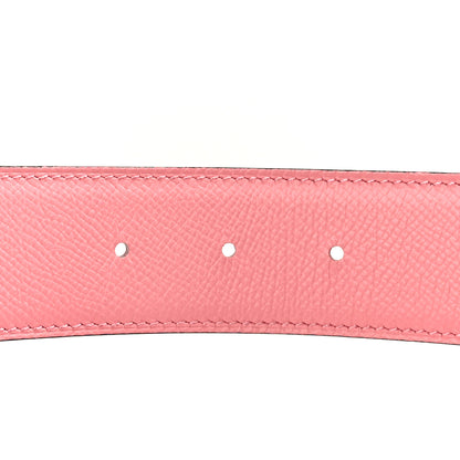 Hermes Epsom 42mm Constance H Belt 95 38 Rouge Casaque Rose Confetti 4 of 6