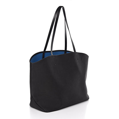 Prada Canapa Racing Logo Shopping Tote Black Azzurro 4 of 16