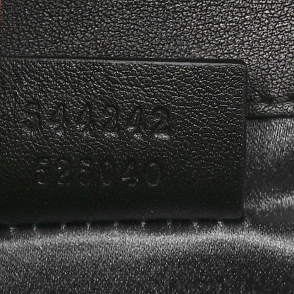 Gucci Velvet Crystal Square G Shoulder Bag Black 7 of 10