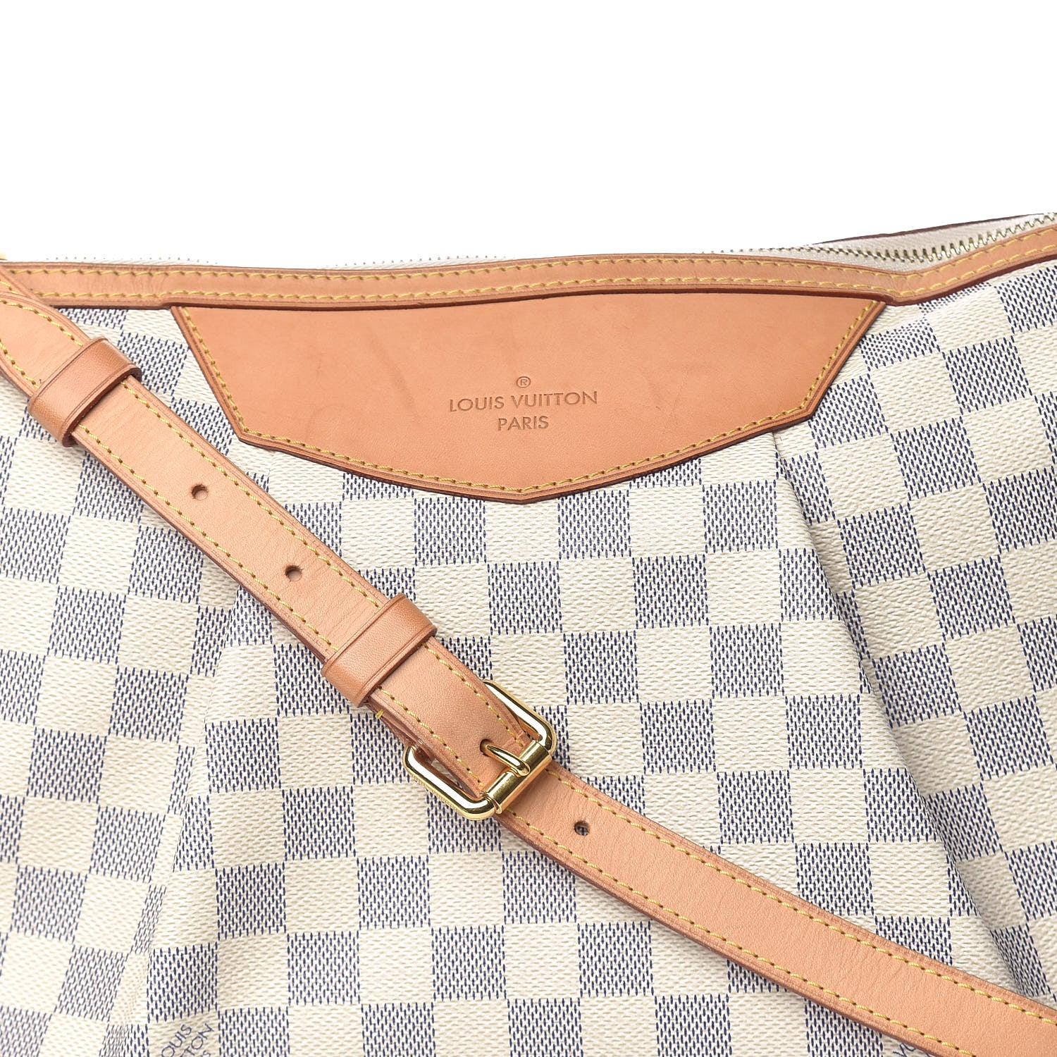 Louis Vuitton Damier Azur Siracusa MM 10 of 15