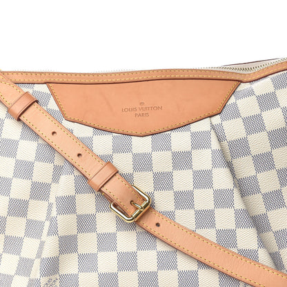Louis Vuitton Damier Azur Siracusa MM 10 of 15