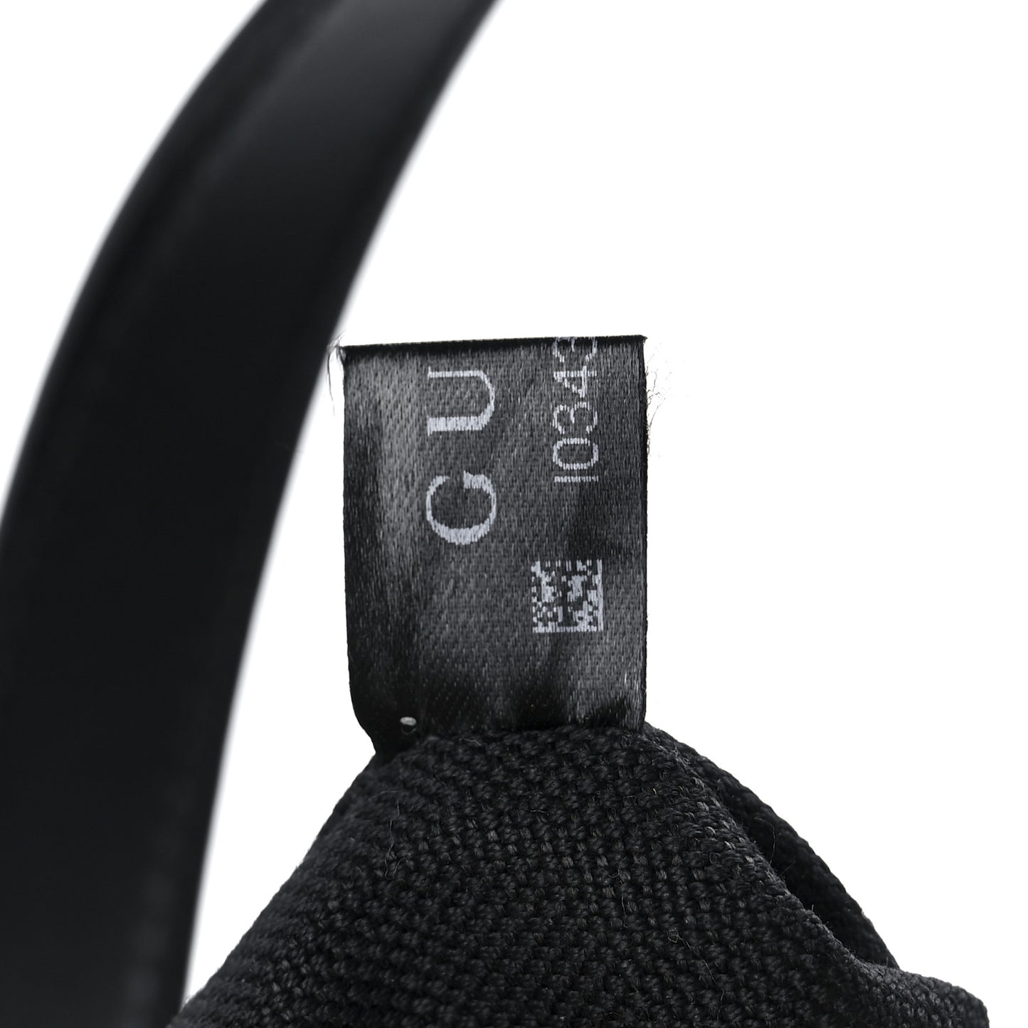 Soft GG Supreme Monogram Appia Calfskin Web Vertical Tote Black