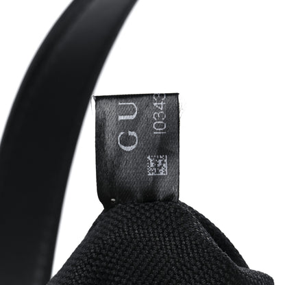 Gucci Soft GG Supreme Monogram Appia Calfskin Web Vertical Tote Black 8 of 13