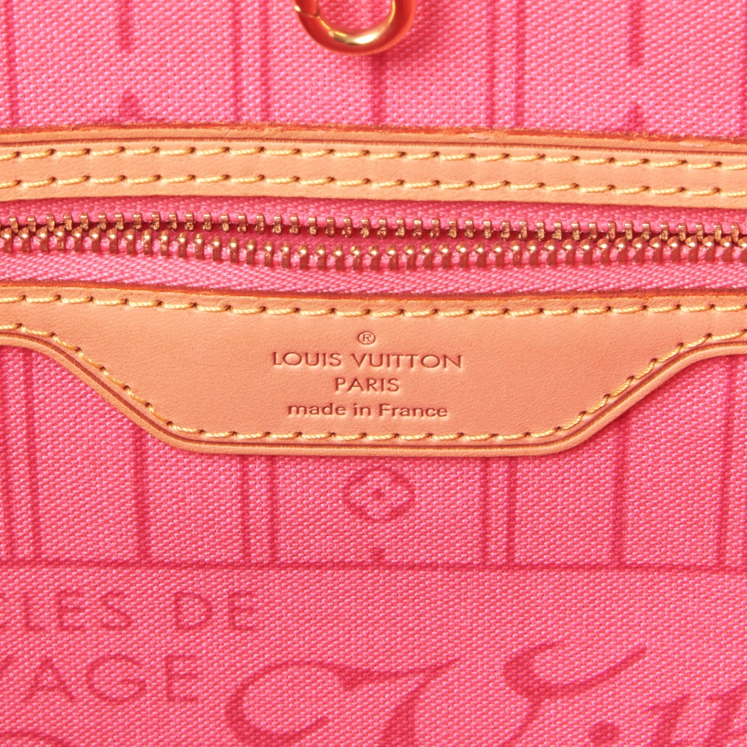Louis Vuitton Monogram Roses Neverfull MM 7 of 8