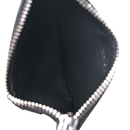 Saint Laurent Grained Calfskin 5 Fragments Zip Pouch Card Holder Black 5 of 8