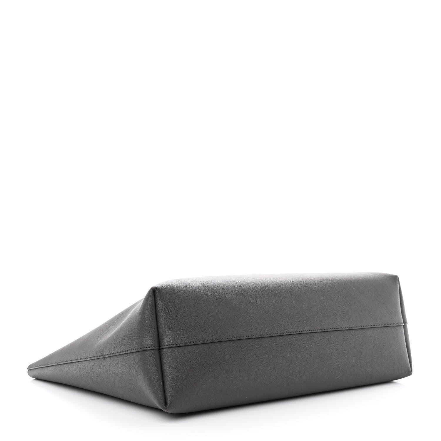 Saint Laurent Calfskin Large Shopping Tote Asphalt 5 of 21