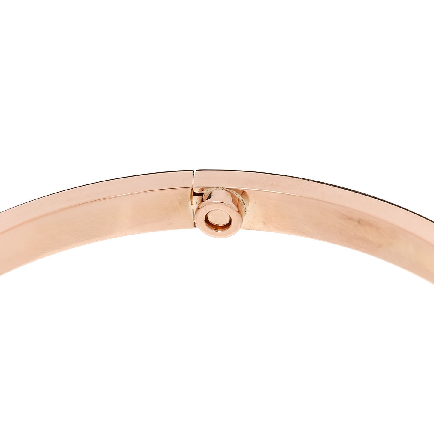 18K Pink Gold Small LOVE Bracelet 17