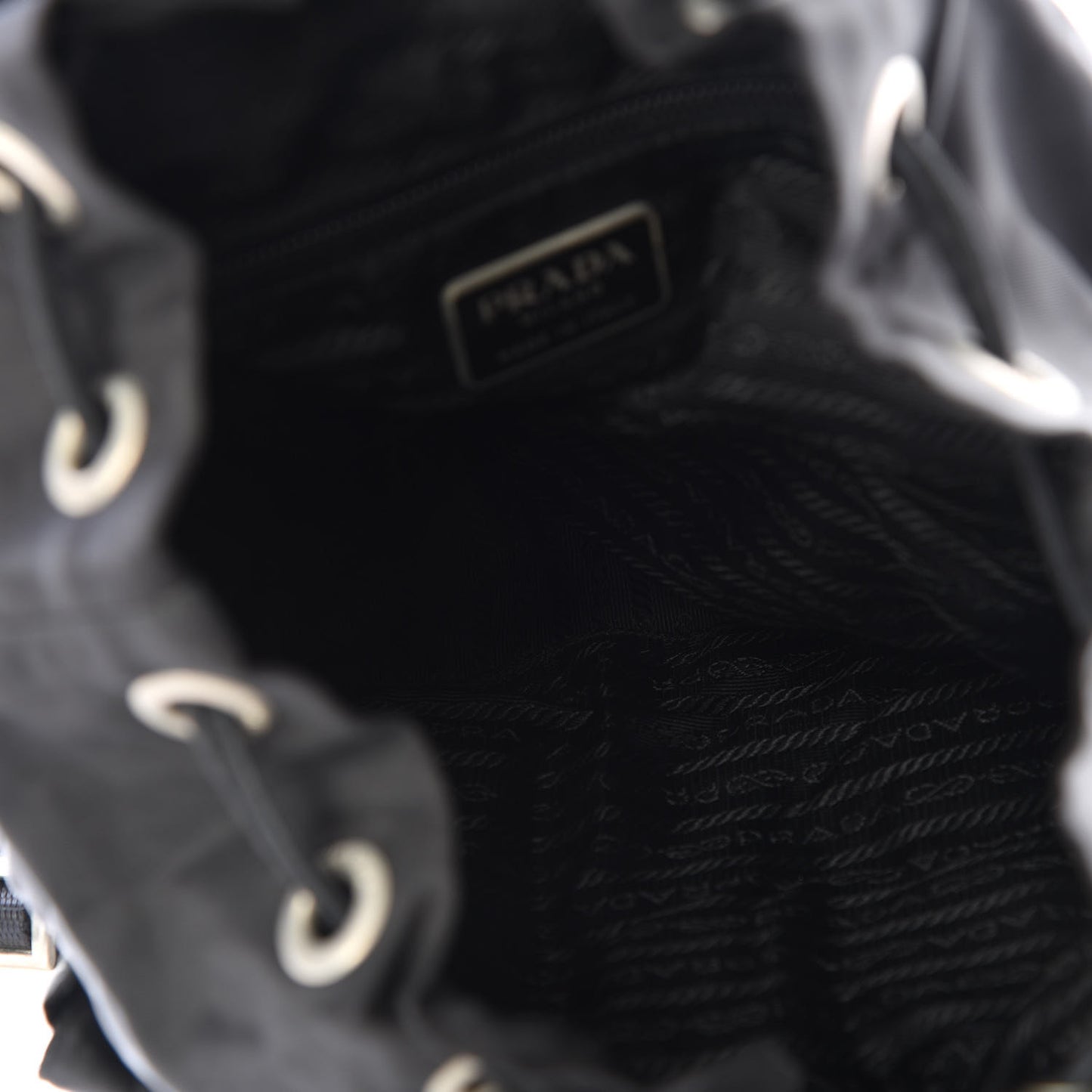 Tessuto Nylon Vela Small Backpack Black
