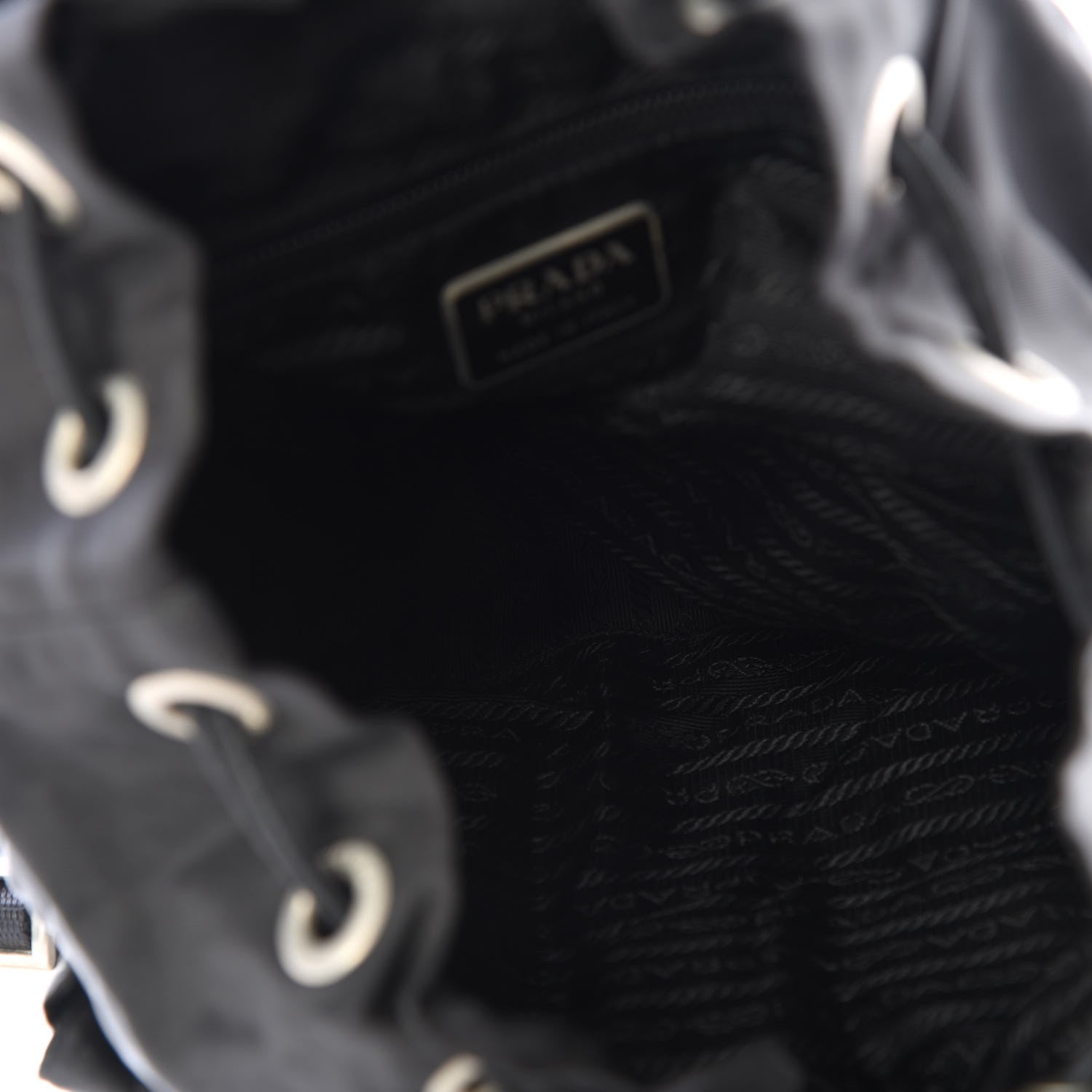 Prada Tessuto Nylon Vela Small Backpack Black 4 of 8