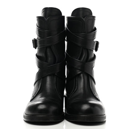 Jimmy Choo Grainy Calfskin Dalston Boots 37 Black 2 of 7